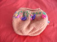 Pink dumpling bag